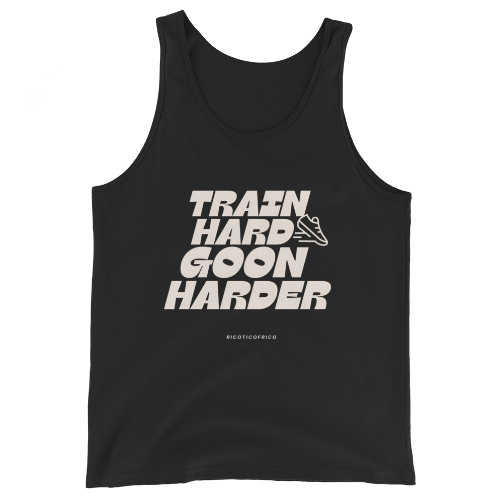Train hard goon harder Tanktop